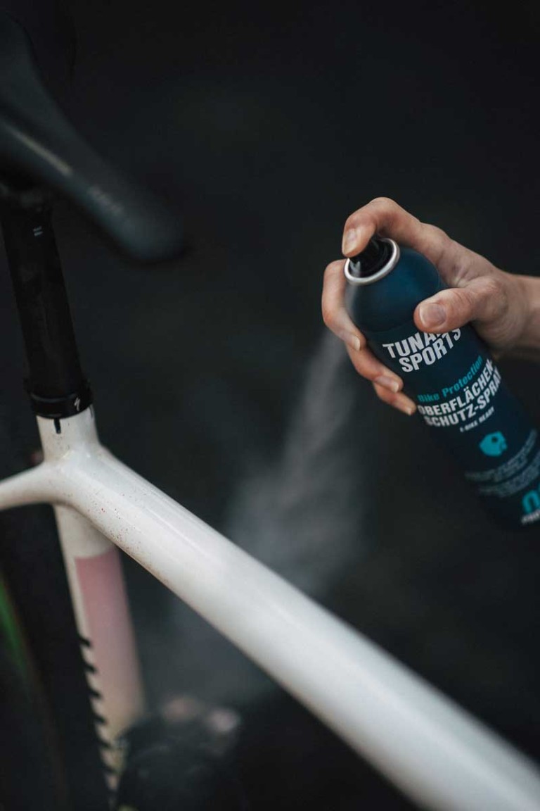 Spray für Fahrradrahmen