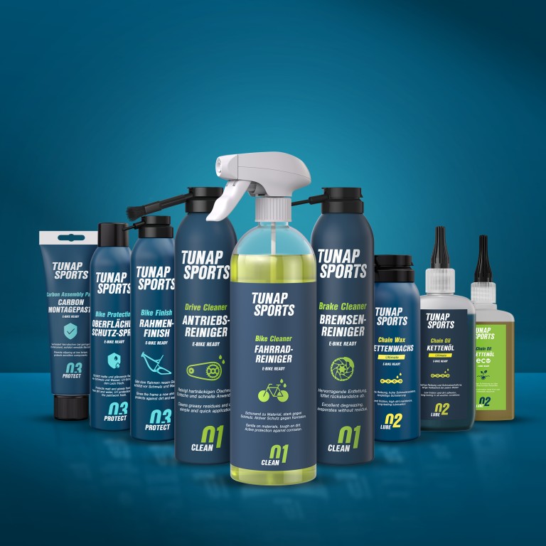Produktgruppenbild der TUNAP SPORTS Produktlinie 