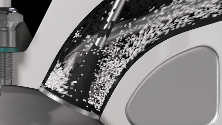 Reinigung von Ventilen mit TUNAP Granulat